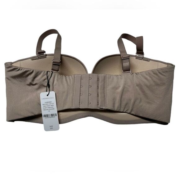 NWT Understance Nude Bra with Removable Straps Strapless Bra 32C New with Tags - Picture 5 of 6